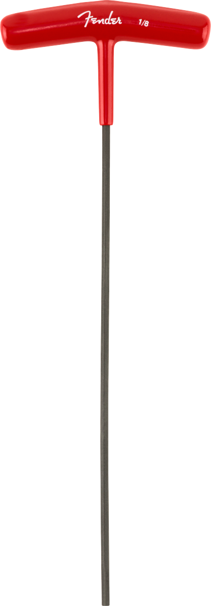 Genuine Fender Truss Rod Adjustment Wrench, "T-Style", 1/8", Red