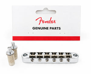Genuine Fender Classic Player Jaguar/Jazzmaster Tune-o-Matic Bridge - CHROME
