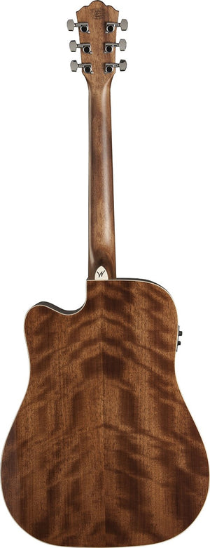 Washburn HD10SCETB Heritage Cutaway Acoustic-Electric Guitar - Tobacco Sunburst