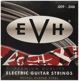 Eddie Van Halen EVH Nickel Plated Electric Guitar Strings Set, Custom Light 9-46
