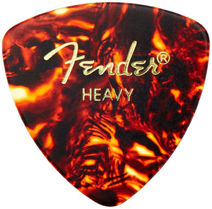 Fender 346 Classic Celluloid Guitar Picks - SHELL - HEAVY - 12-Pack (1 Dozen)