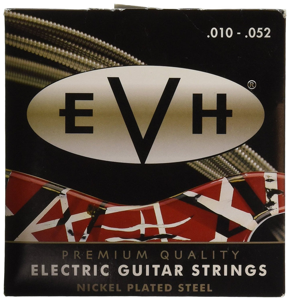Eddie Van Halen EVH Nickel Plated Electric Guitar Strings Set, Medium, 10-52