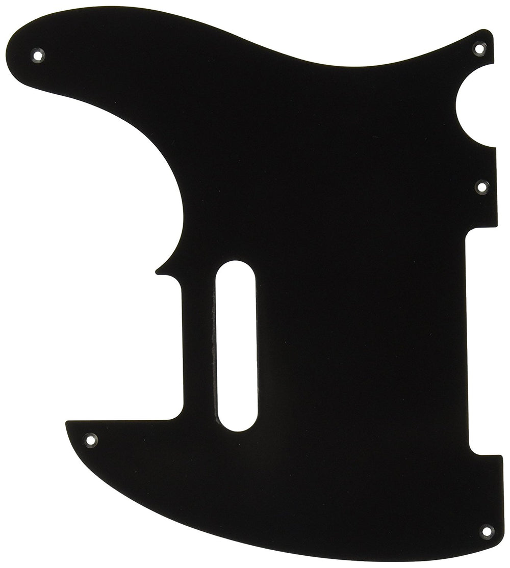 Genuine Fender Pure Vintage '52 Tele Guitar Pickguard, 5-Hole, Black, 1-Ply