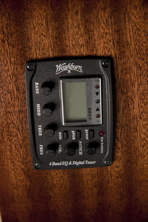 Washburn WG7SCE Harvest Series Grand Auditorium Cutaway Acoustic-Electric Guitar