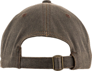 Genuine Fender Guitars West Coast California Dad Hat, Oil Green, One Size