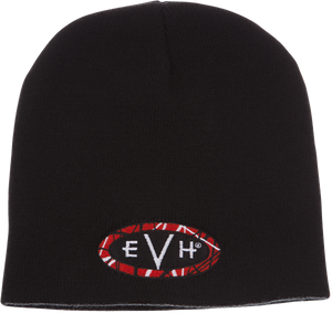 EVH Eddie Van Halen Black Knitted Beanie Hat