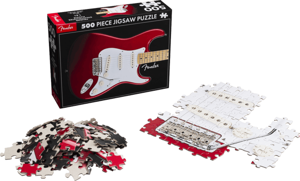 🎁 Genuine Fender 500-Piece Stratocaster/Strat Jigsaw Puzzle Guitar Player Gift (100% off)