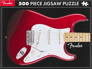Genuine Fender 500-Piece Stratocaster/Strat Jigsaw Puzzle Gift