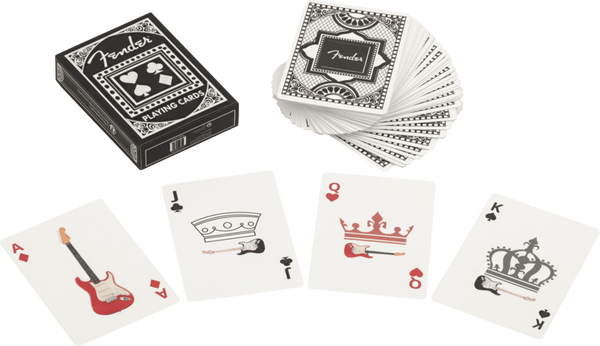 Fender Guitars Stratocaster Playing Deck Cards, 917-0000-088