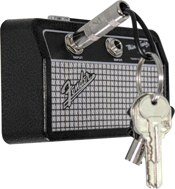 Fender Guitars Mini Jack Rack Keychain Holder, Home/Office Musician Gift