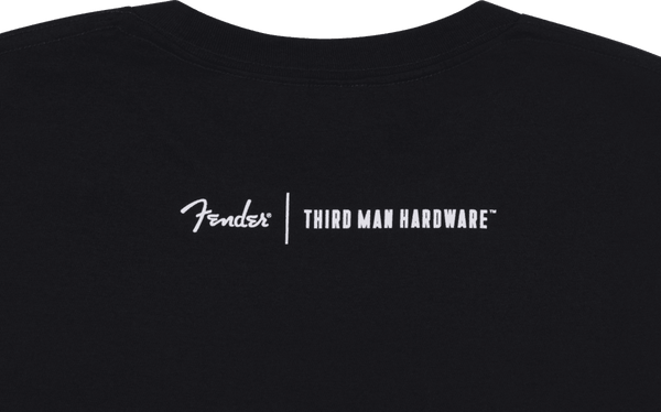Genuine Fender x Third Man Hardware T-Shirt Gift, Black, S (SMALL)