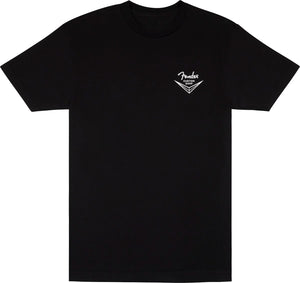 Fender Guitars Custom Shop T-Shirt Tee, Black, L, LARGE