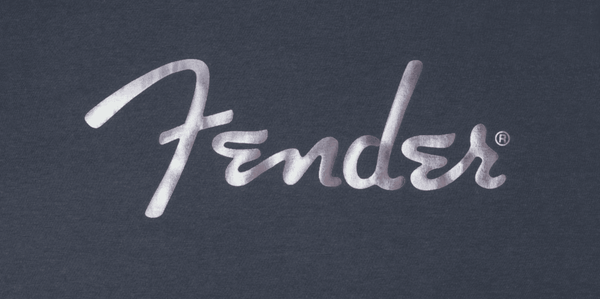 Fender Guitars Galaxy Logo Tee/T-Shirt, Indigo Smoke Blue, S, SMALL