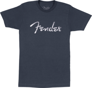 Fender Guitars Galaxy Logo Tee/T-Shirt, Indigo Smoke Blue, S, SMALL