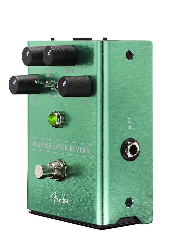 Genuine Fender Marine Layer REVERB Electric Guitar Effects Stomp-Box Pedal