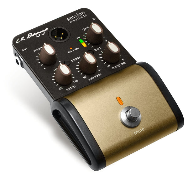 LR Baggs SESSION DI Acoustic Guitar Compression EQ DI Direct Box Preamp Pedal
