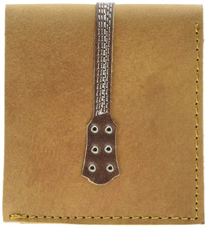 AXE HEAVEN Genuine Leather Jerry Garcia Rosebud Electric Guitar Wallet Gift