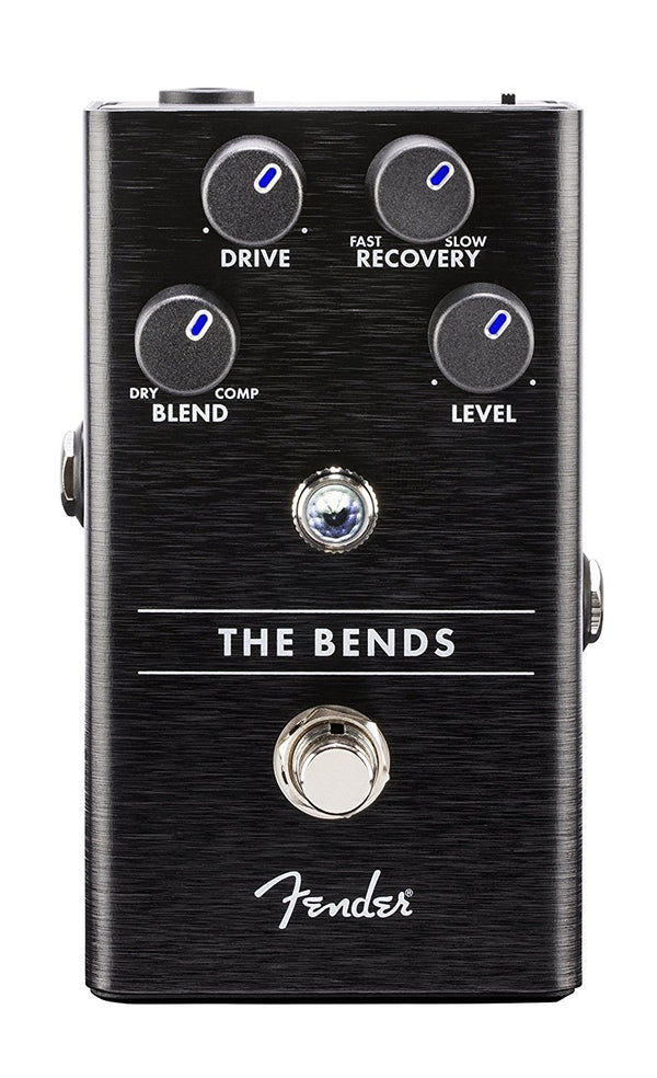 Genuine Fender The Bends Compressor Electric Guitar Effects Stomp-Box Pedal