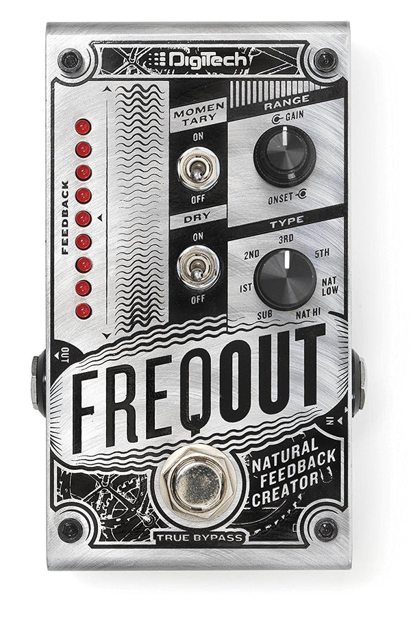 DigiTech FREQOUT Natural Feedback Creator Guitar Effects Pedal
