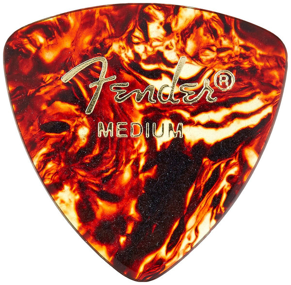 Fender 346 Classic Celluloid Guitar Picks - SHELL - MEDIUM - 72-Pack (1/2 Gross)
