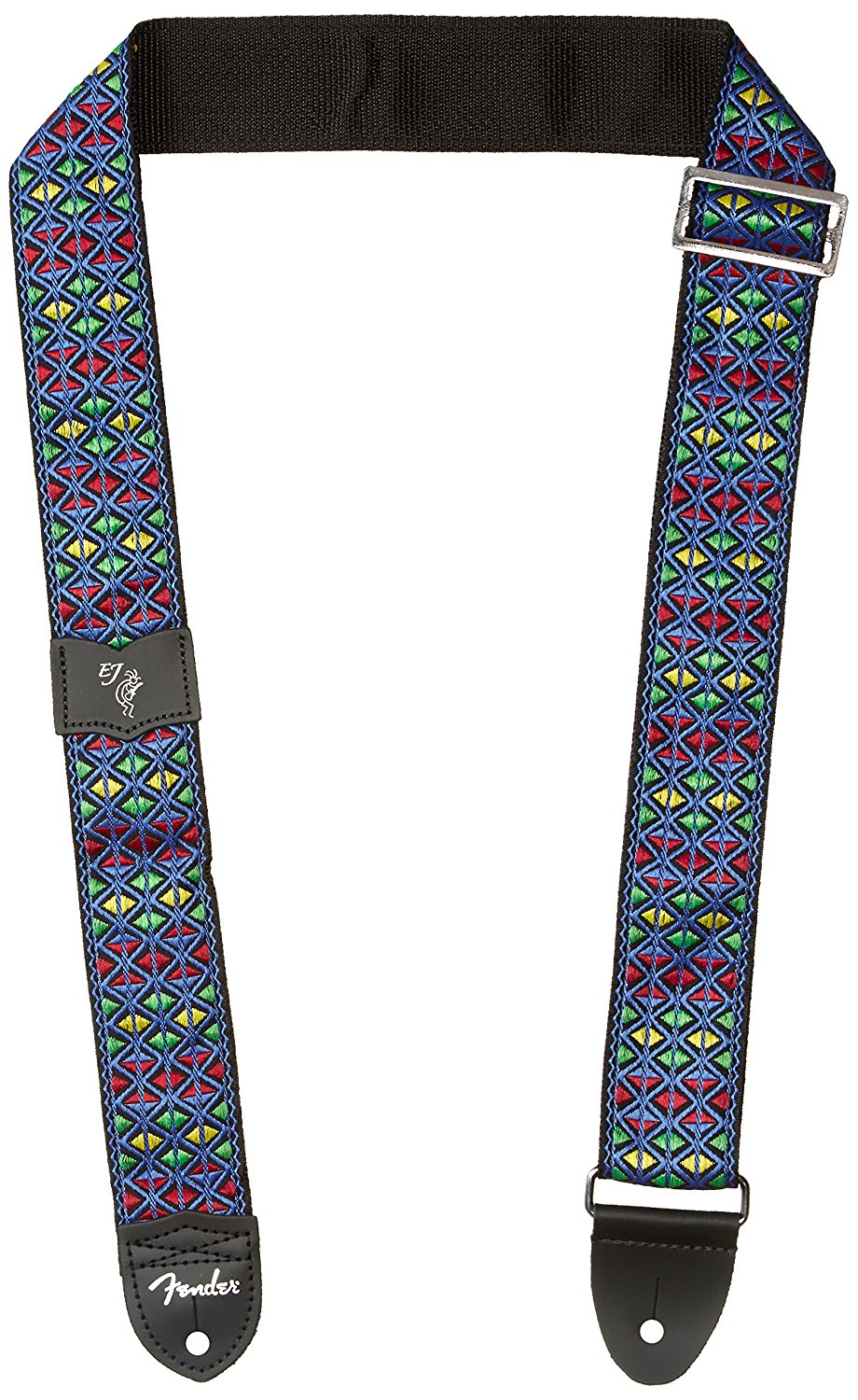 Genuine Fender 2" Wide, Eric Johnson Signature "The Walter" Blue Guitar Strap