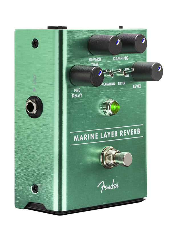 Genuine Fender Marine Layer REVERB Electric Guitar Effects Stomp-Box Pedal