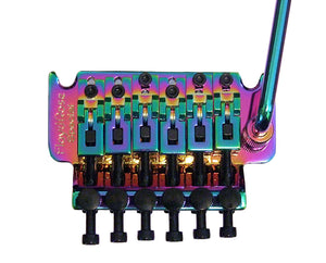 Floyd Rose FRTS1100 Special Series Tremolo Bridge System w/R2 Nut - BURNT CHROME