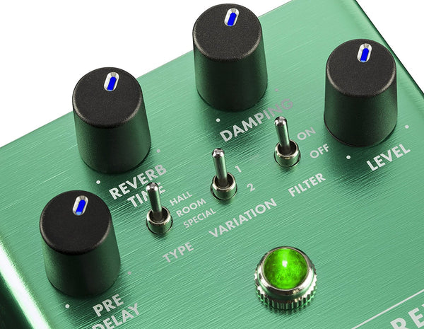 Genuine Fender Marine Layer REVERB Electric Guitar Effects Stomp-Box Pedal