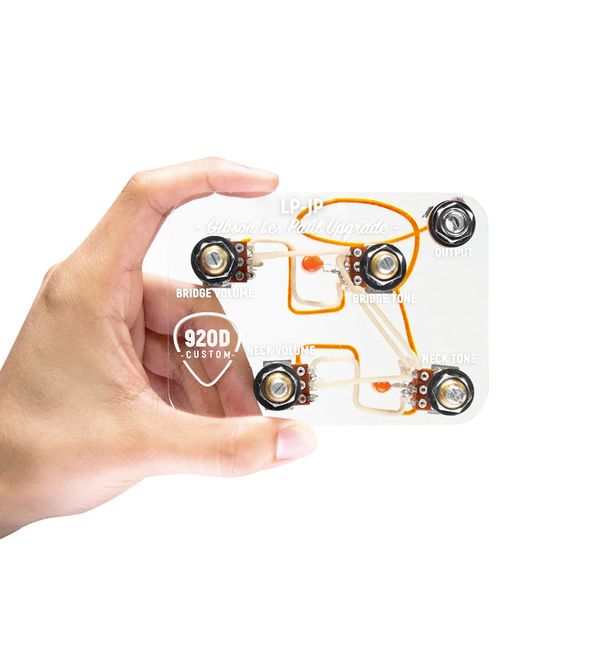 920D Custom Les Paul Twenty-One Tone Upgraded Wiring Harness With Four Push / Pull Pots