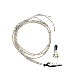 920D Custom 920D Custom LP-TOGGLE-WIRED-B Pre-Wired Switchcraft 3-Way Les Paul Toggle w/ Gavitt Shielded Braided Wire..