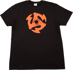 Gretsch Guitars 45 RPM Men's T-Shirt, Black, EXTRA LARGE (XL)