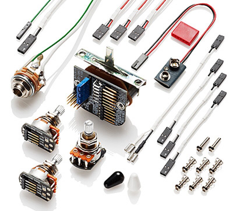 EMG SA/SA/89 HSS Pickup Set for Fender Stratocaster/Strat Guitar, White