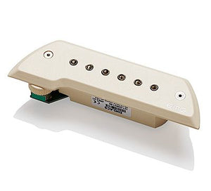 EMG ACS Acoustic Guitar Soundhole Pickup, Ivory w/ Chrome Poles (4653.00)
