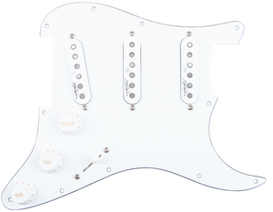 SEYMOUR DUNCAN Jimmy Hendrix Signature VOODOO Loaded WHITE Pickguard for Strat