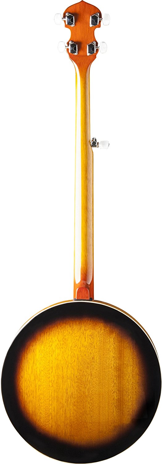 Washburn B10 Americana Series 5-String Banjo, Sunburst Gloss Finish