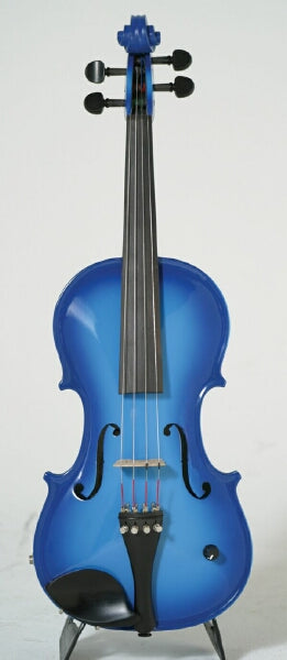 Barcus-Berry Vibrato-AE Acoustic-Electric Violin Outfit with Case - Blue