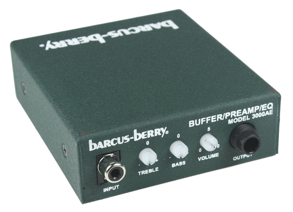 Barcus-Berry 3000AE Piezo Buffer Preamp with EQ