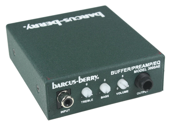 Barcus-Berry 3000AE Piezo Buffer Preamp with EQ