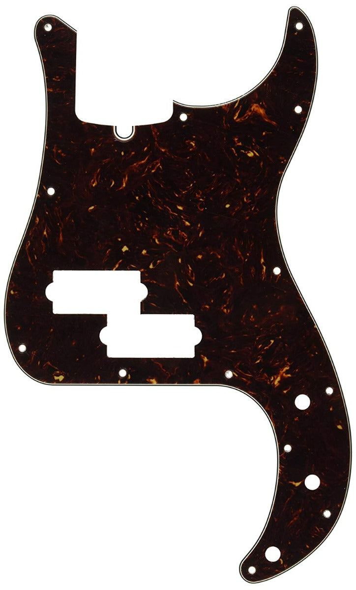 Genuine Fender Modern Pickguard, Precision P-Bass, 13-Hole - Tortoise Shell