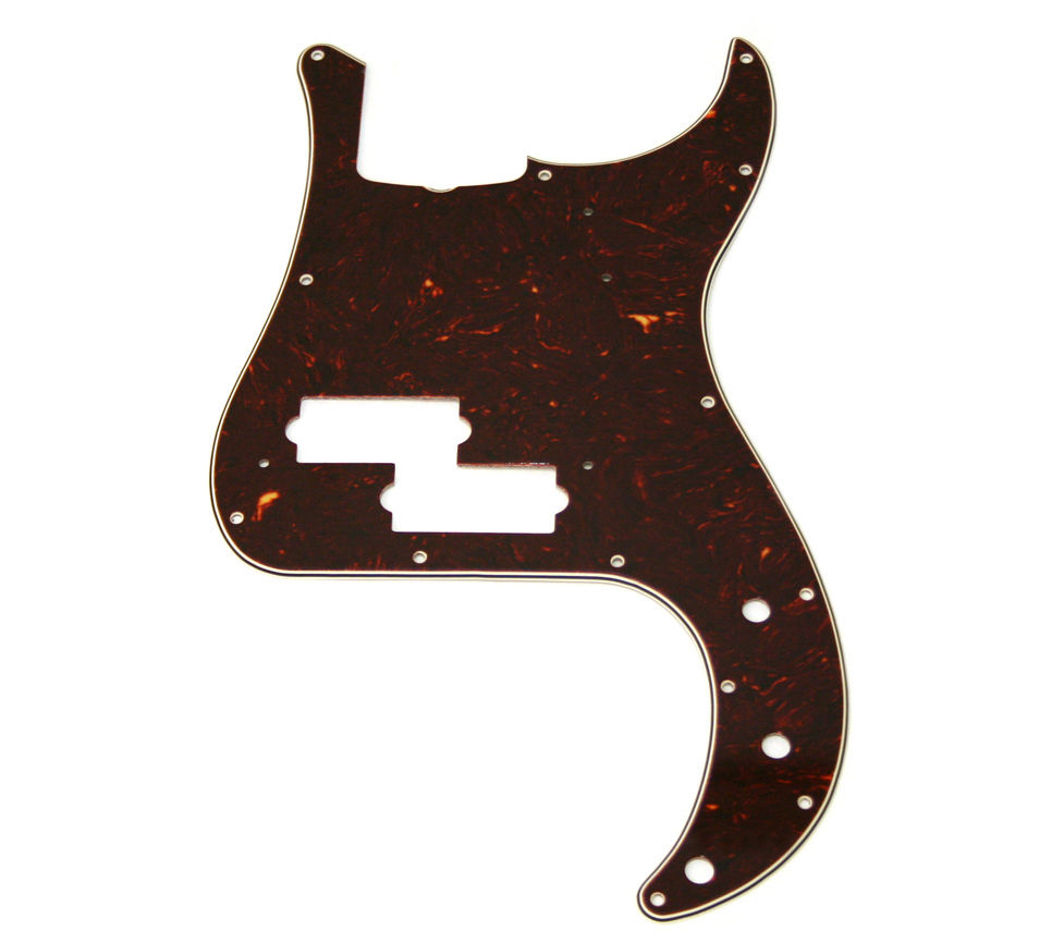 Genuine Fender '63 Precision P-Bass Pickguard, 13-Hole, Tortoise Shell