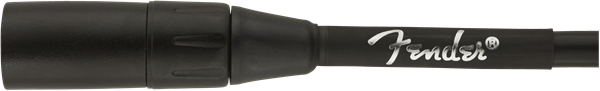 Fender Professional Series Pro Audio XLR Black Microphone/Mic Cable - 15' ft
