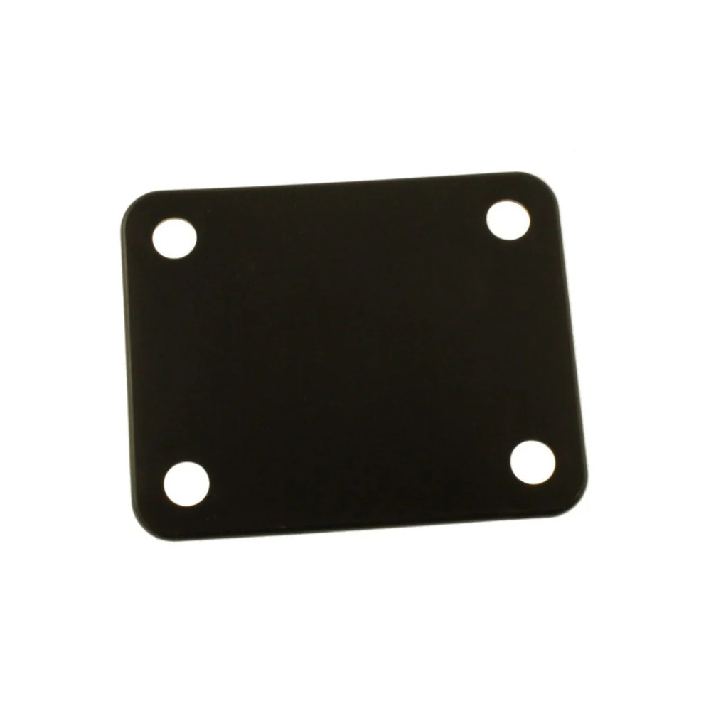 Allparts 4-Hole Neckplate Cushion for Fender Strat/Tele, Black