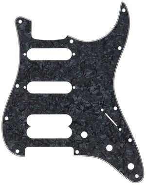 Genuine Fender American Standard Strat Pickguard 11-Hole 1HB/2SC Black Pearl