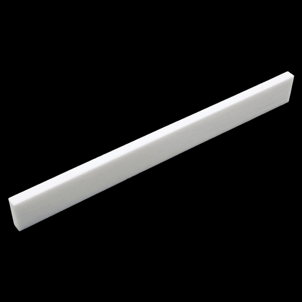 Allparts Bone Saddle for Acoustic Guitars, 4-1/8" x 1/8" x 7/16"