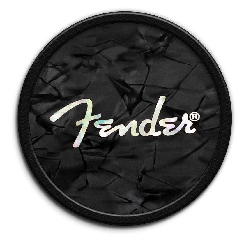 Thalia X Fender Pick Puck, Guitar Pick Holder, Black Pearl/Spaghetti Logo