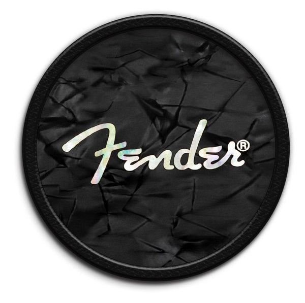 Thalia X Fender Pick Puck, Guitar Pick Holder, Black Pearl/Spaghetti Logo