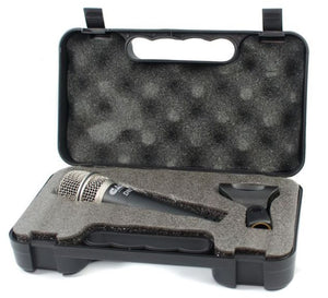 CAD Audio Live D89 Premium Dynamic Instrument Microphone Complete w/ Case & Clip
