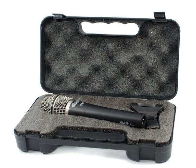 CAD Audio Live D90 Premium Dynamic Vocal Microphone/Mic Complete w/ Case & Clip