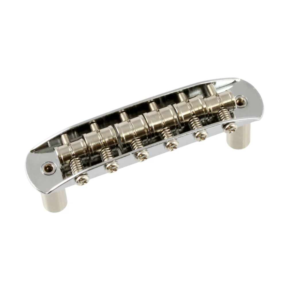 Allparts Bridge for Fender Mustang/Jaguar/Jazzmaster, CHROME