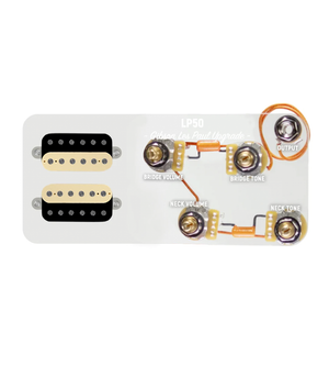 920D Custom Combo Kit for Les Paul With Uncovered Roughneck Humbuckers and LP50-SPLIT Wiring Harness